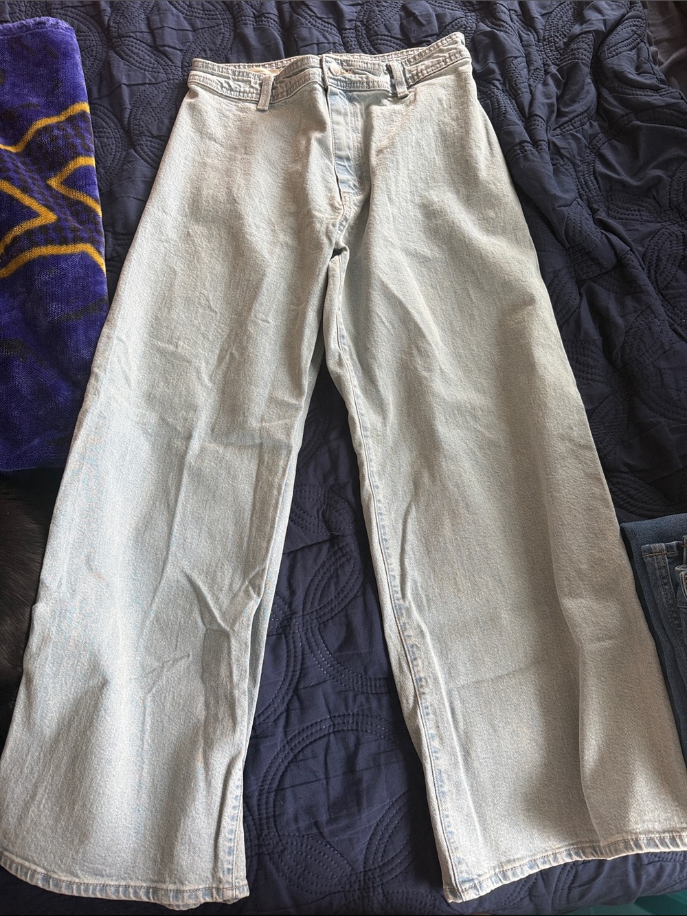 Universal Thread Light Blue Wide Leg Jeans